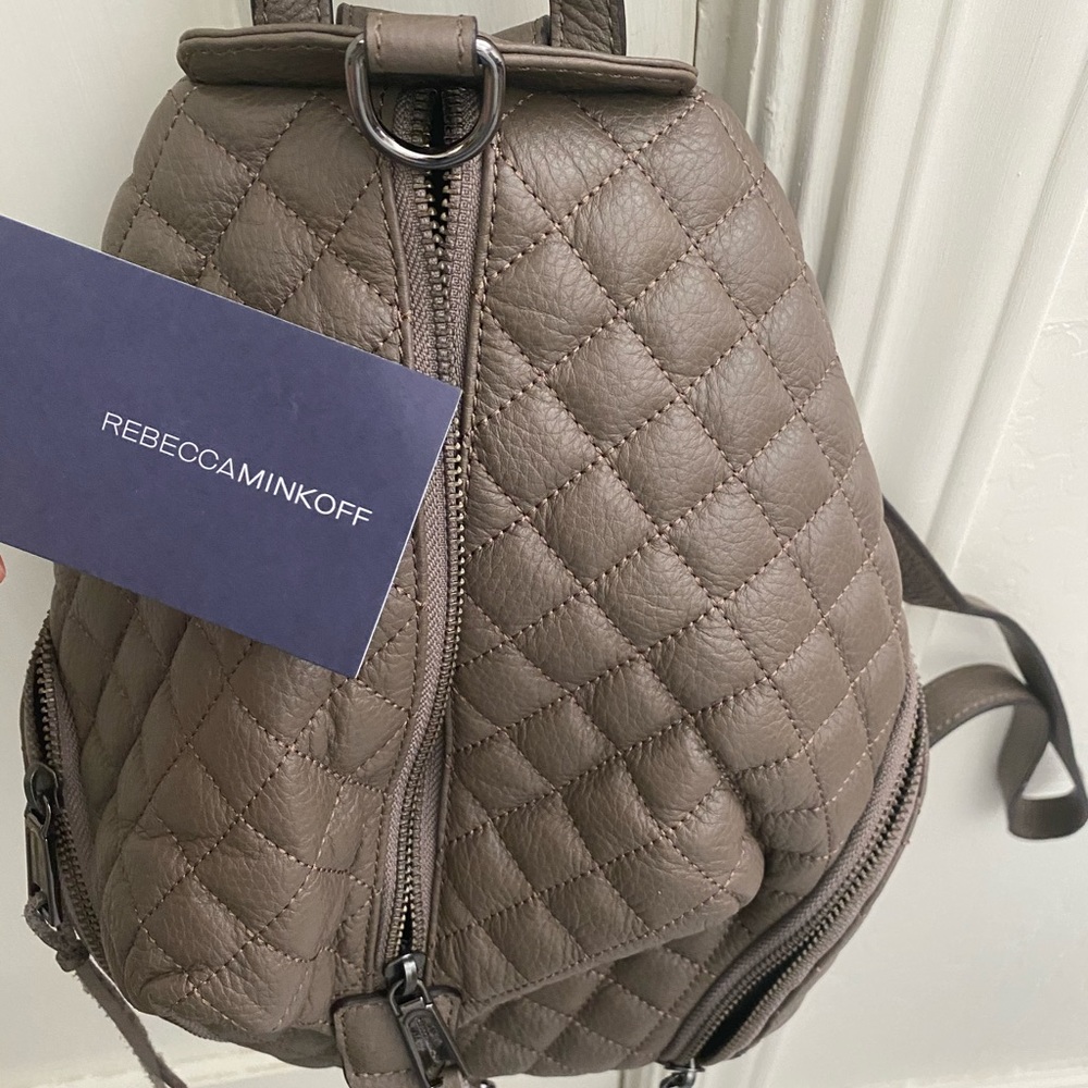 Rebeccaminkoff mini mocha backpack